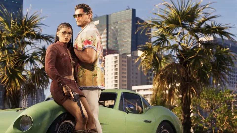 Jason & Lucia — official Grand Theft Auto VI image, © Rockstar Games