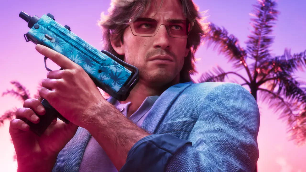 Vintage Vice City looks — official Grand Theft Auto VI image, © Rockstar Games
