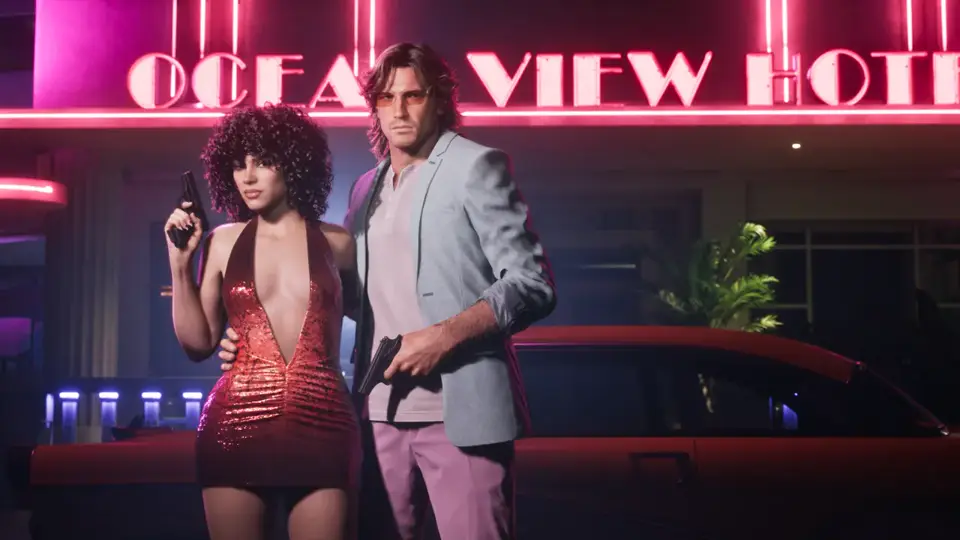 Ocean View Hotel — official Grand Theft Auto VI image, © Rockstar Games